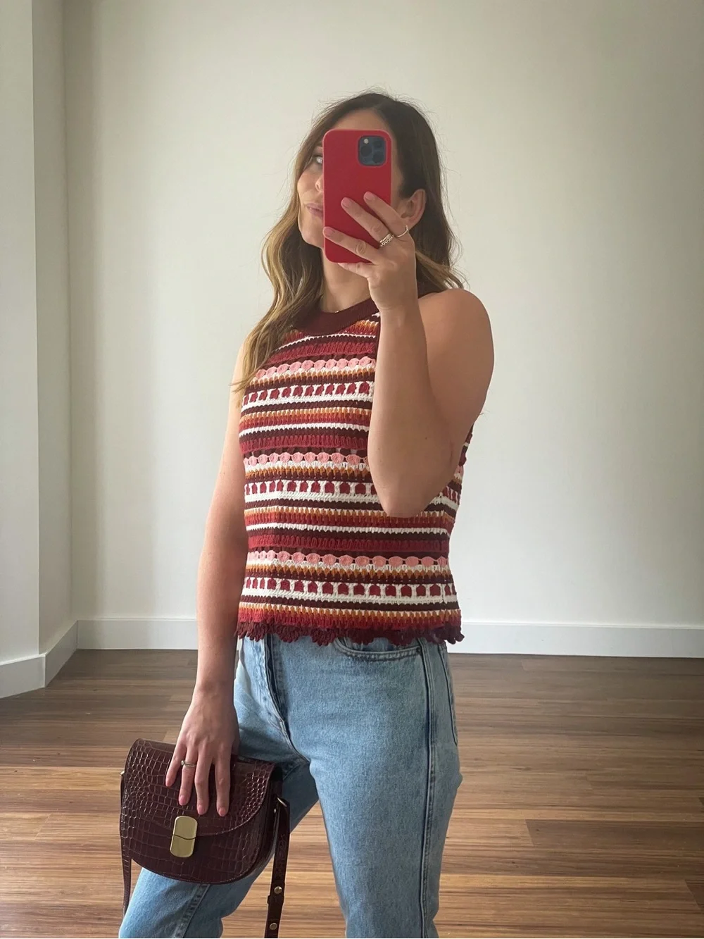 Beautiful Sézane "Lior" Halter Tank Top- size small - Picture 9 of 9